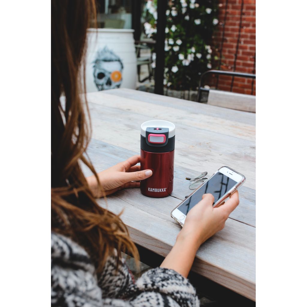 Travel mug isotherme 300 ml framboise - Visuel 3